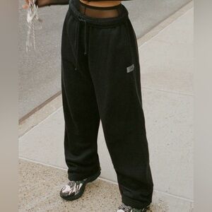 Black Woman Jogger Pants